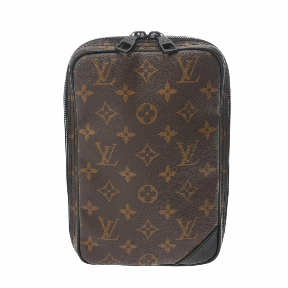 LOUIS VUITTON Monogram Solar Ray Utility Side Bag Brown Canvas Waist